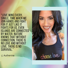 Load image into Gallery viewer, Choose Love Rainbow Pride Women's Flowy Tank Top

