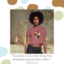 Load image into Gallery viewer, Black Lives Matter Women's Cropped Tee
