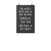 Load image into Gallery viewer, With Hope In Her Heart Mini Poster
