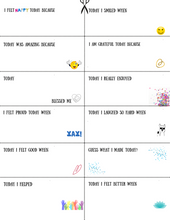 Load image into Gallery viewer, Happiness Jar Daily Prompts!  2 Styles to Choose From
