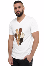 Load image into Gallery viewer, Black Lives Matter Men's V-Neck Tee
