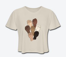Load image into Gallery viewer, Black Lives Matter Women's Cropped Tee
