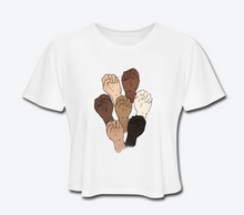 Load image into Gallery viewer, Black Lives Matter Women's Cropped Tee
