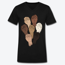 Load image into Gallery viewer, Black Lives Matter Men's V-Neck Tee
