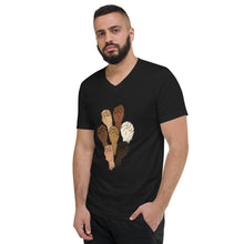 Load image into Gallery viewer, Black Lives Matter Unisex Short Sleeve V-Neck T-Shirt

