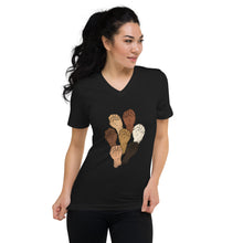 Load image into Gallery viewer, Black Lives Matter Unisex Short Sleeve V-Neck T-Shirt
