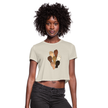 Load image into Gallery viewer, Black Lives Matter Women's Cropped T-Shirt - dust
