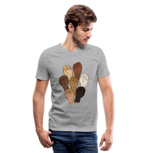 Load image into Gallery viewer, Men's V-Neck T-Shirt 12 - heather gray
